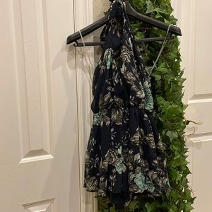 Halter Floral Romper